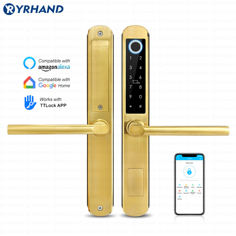 Unique Electronics Gadgets - IP66 Gold Stainless steel Sliding Glass