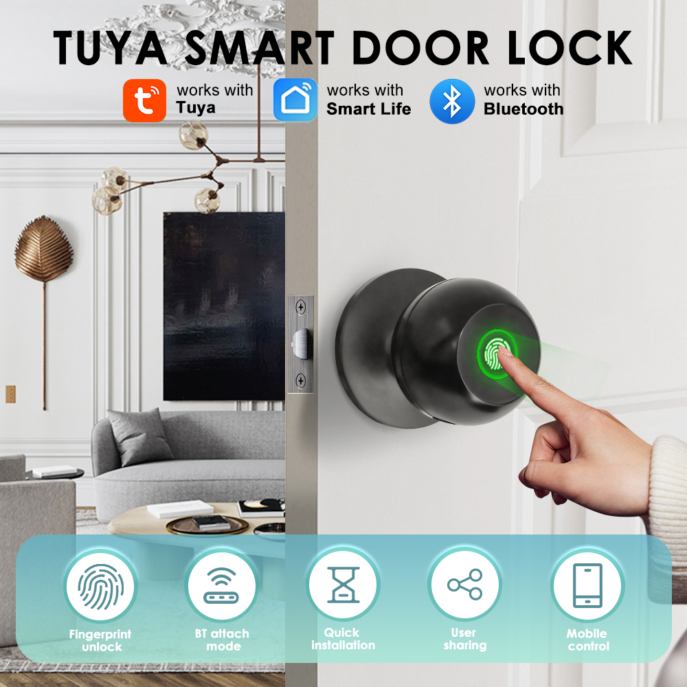 Unique Electronics Gadgets - Tuya Electronic Door Lock Smart External