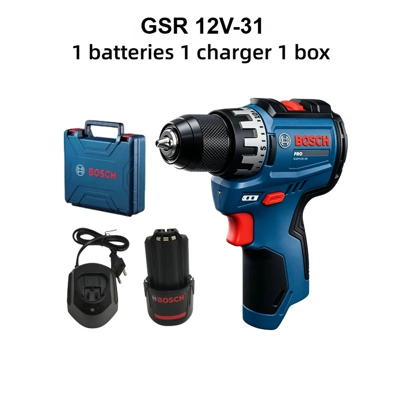 Electro Gadgets - Bosch Professional GSR 12V-31 Cordless Drill