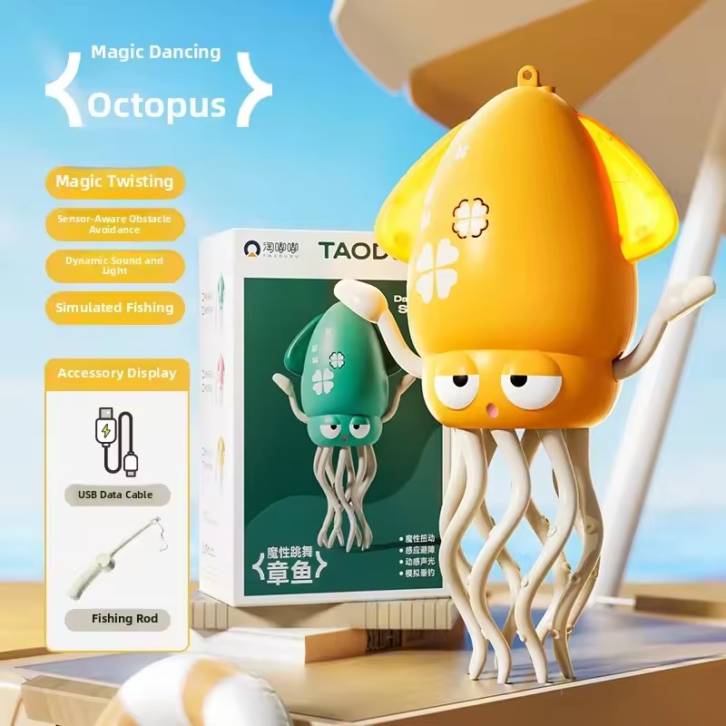 Electronics Gadgets For Gift - Smart Dancing Octopus Robot - Auto-Avoidance