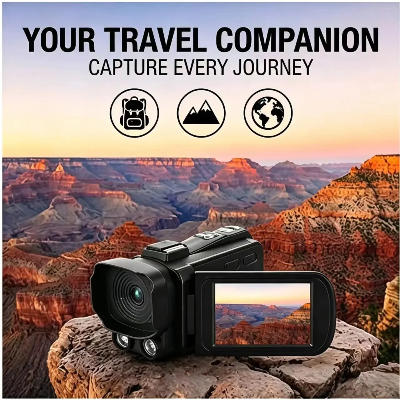 Electronics Home Gadgets - 1080P Full HD Digital Camera Video