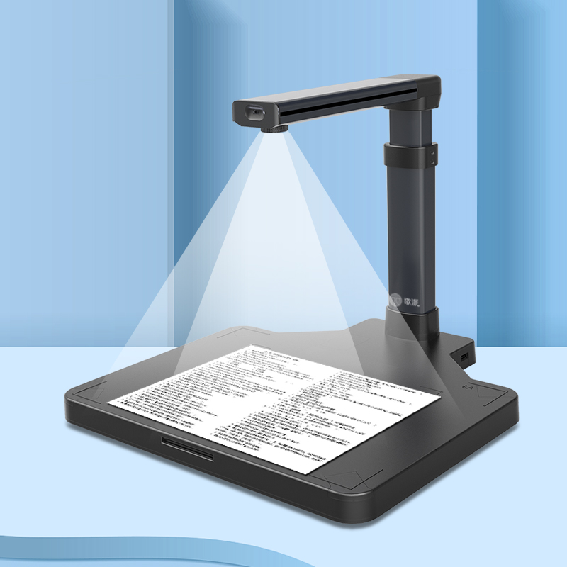 Document Camera Visualizer - Portable Scanner Documents Book OCR Text
