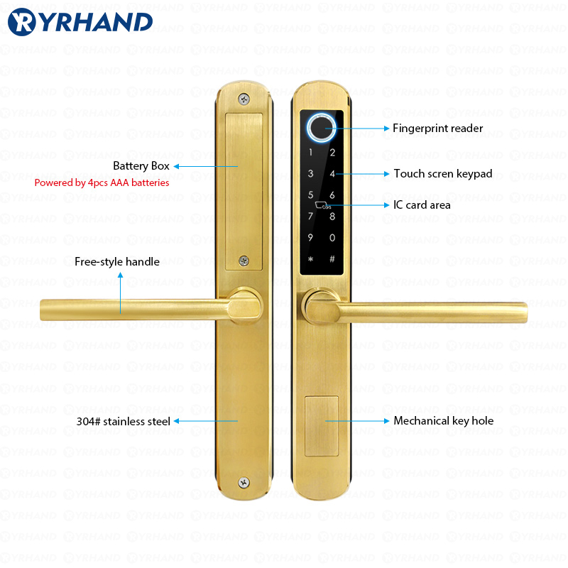 IP66 Gold Stainless steel Slid - đánh giá và giá Unique Electronics Gadgets