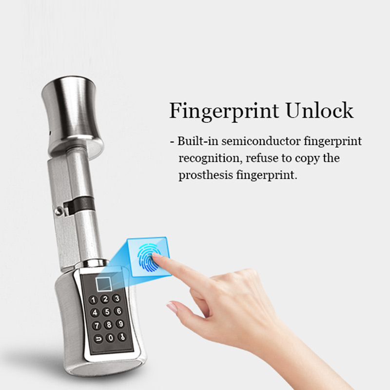 Vân Tay Thông Minh Trụ Ổ Khóa  - đánh giá và giá Unique Electronics Gadgets