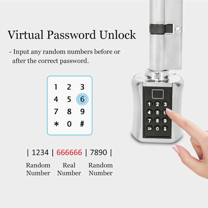 Vân Tay Thông Minh Trụ Ổ Khóa  - đánh giá và giá Unique Electronics Gadgets