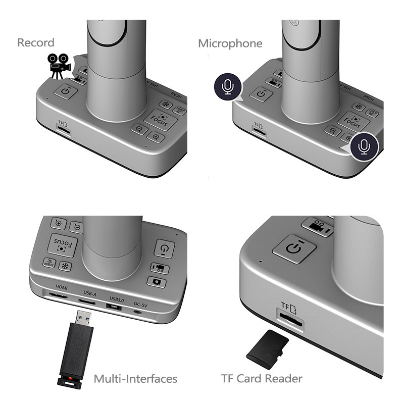 Professional A3 Scan Size Wire - đánh giá và giá Document Camera Visualizer