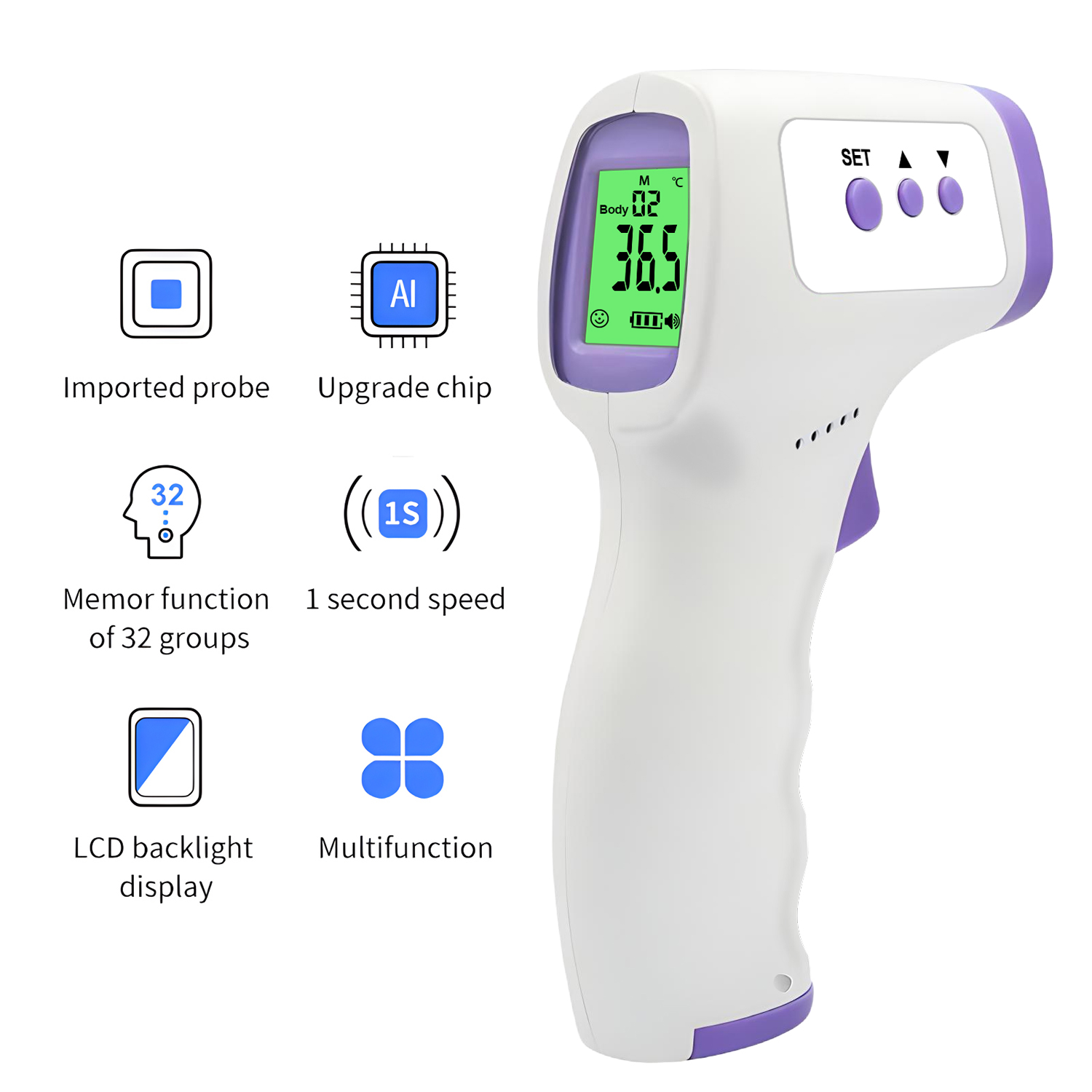 Electronic Forehead Thermomete - đánh giá và giá Unique Electronics Gadgets
