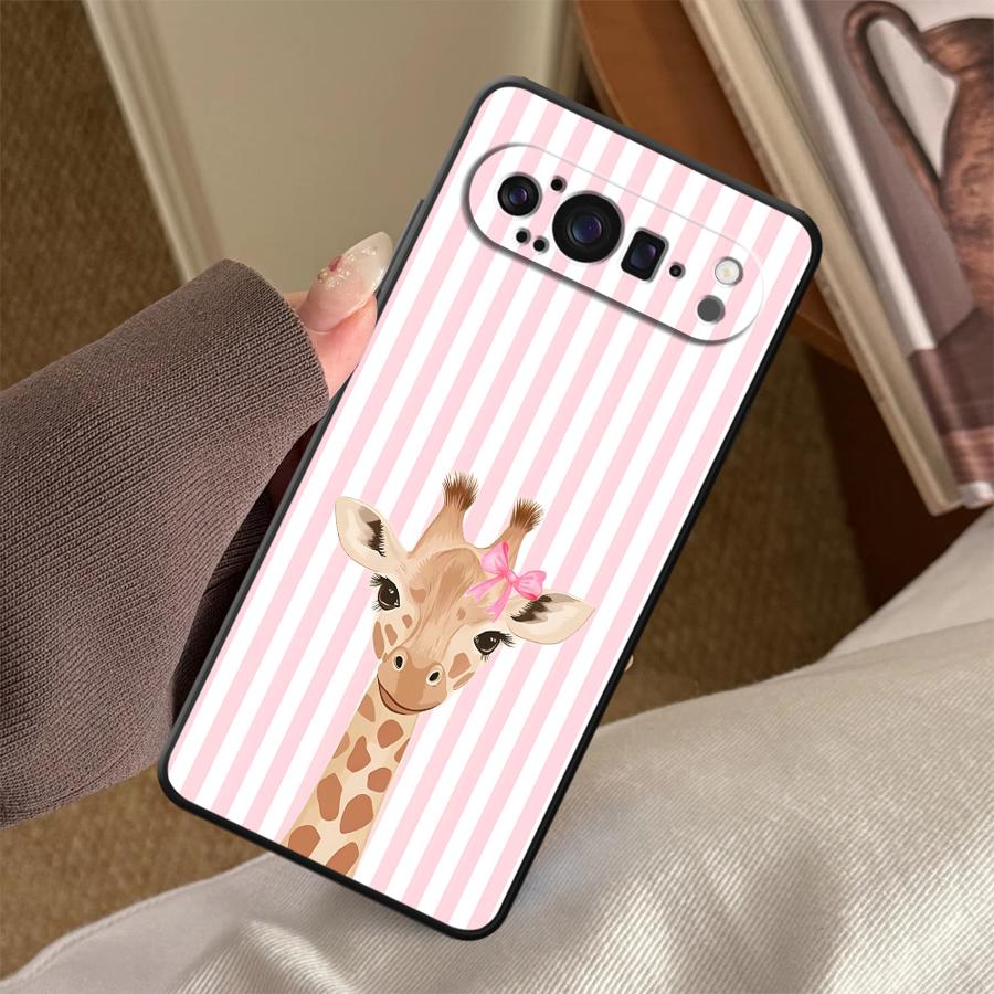 Cartoon Giraffe Funda Phone Co - đánh giá và giá Google Pixel 9