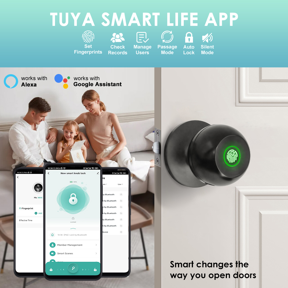 Tuya Electronic Door Lock Smar - đánh giá và giá Unique Electronics Gadgets