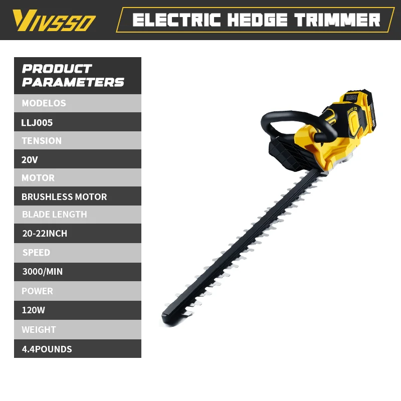 VIVSSO Cordless Electric Hedge - đánh giá và giá Electro Gadgets