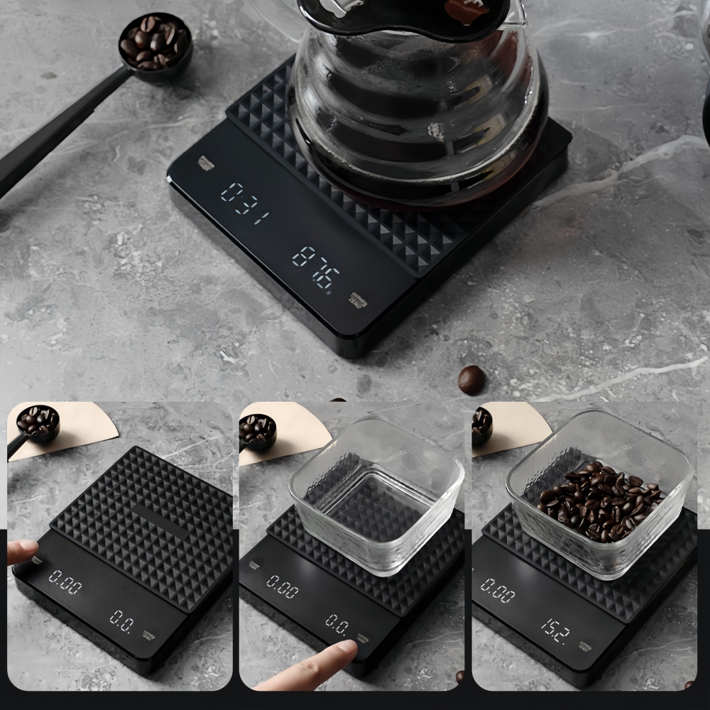 3kg/5kg Electronic Coffee Scal - đánh giá và giá Unique Electronics Gadgets