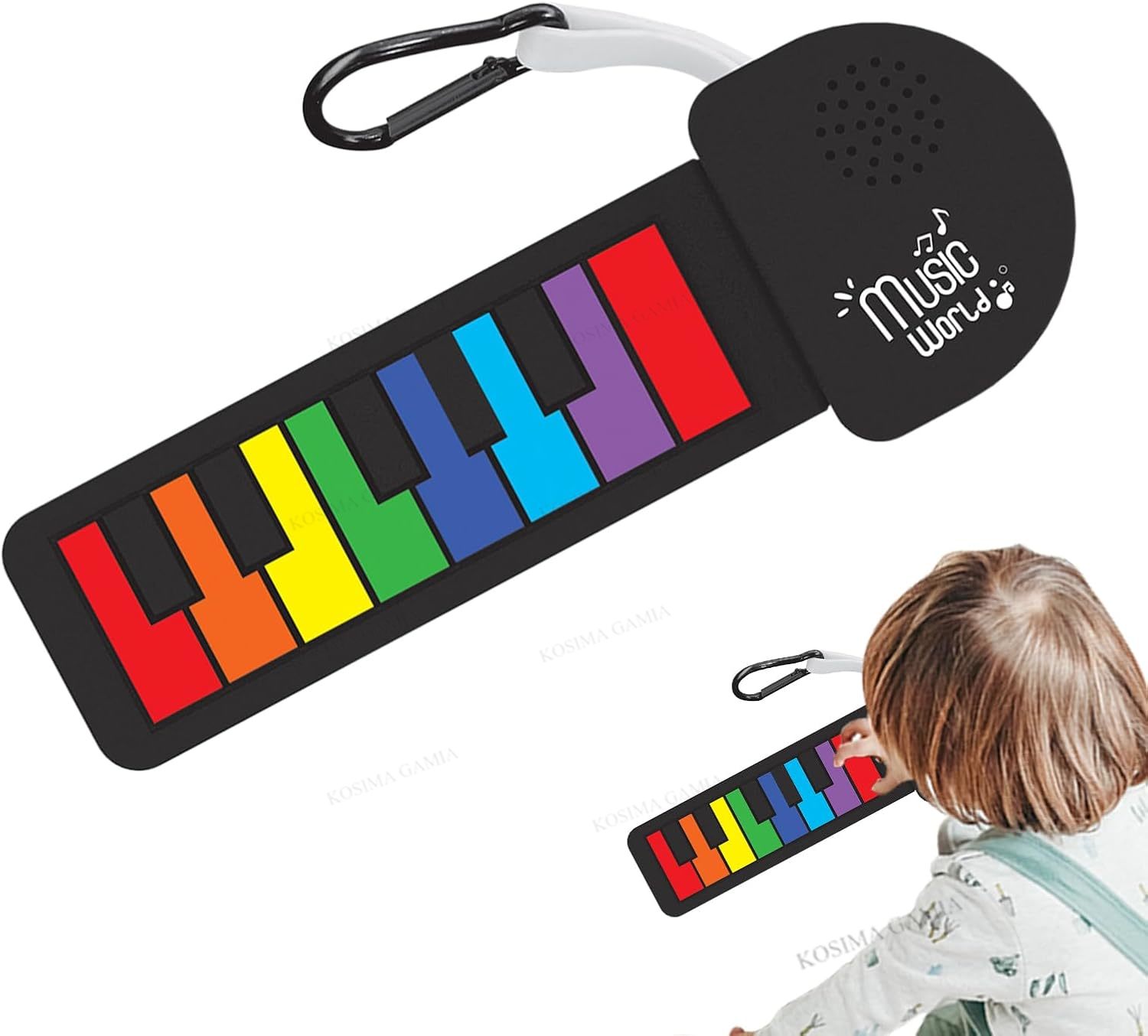 Roll Up Electronic Piano Silic - đánh giá và giá Unique Electronics Gadgets