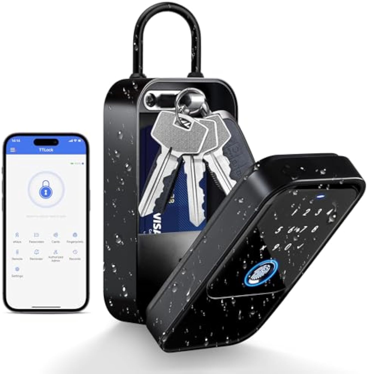 TTlock Smartkey Lock Box Home  - đánh giá và giá Unique Electronics Gadgets