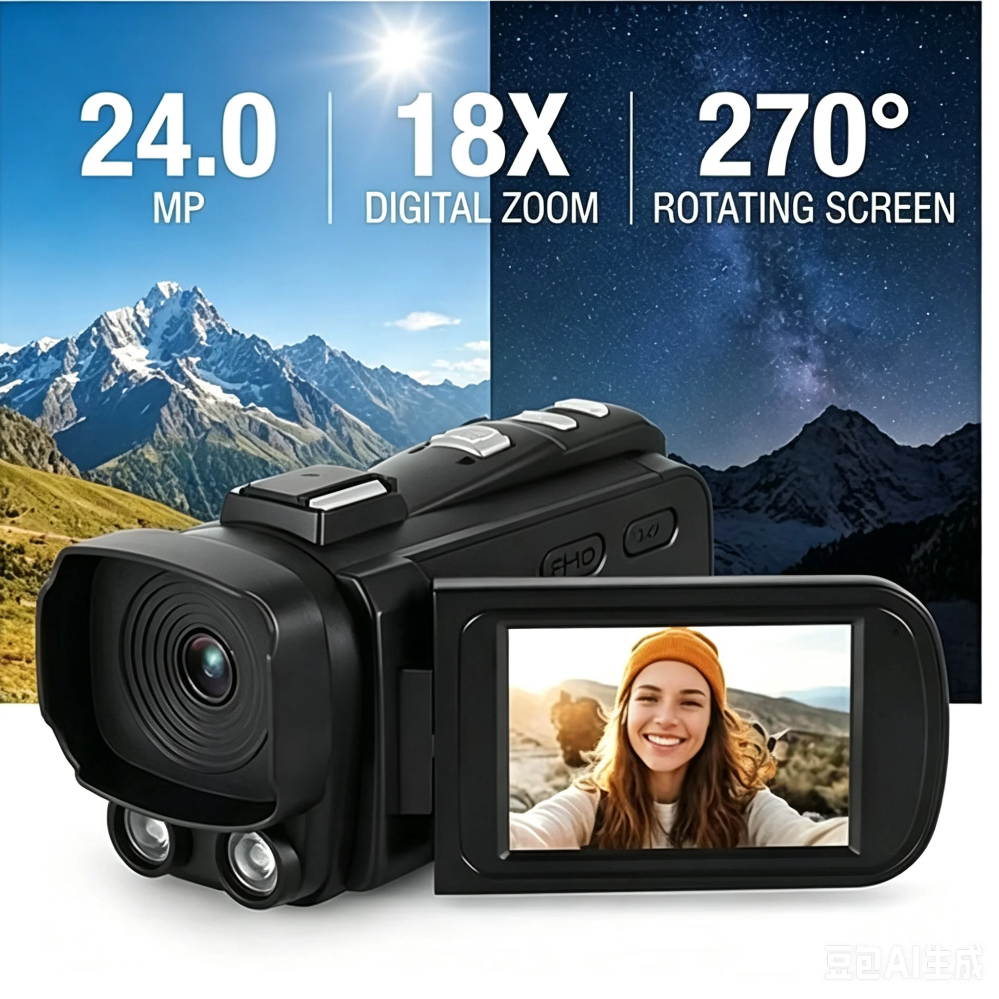 1080P Full HD Digital Camera V - đánh giá và giá Electronics Home Gadgets