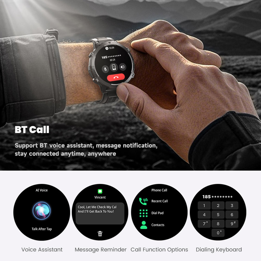 Mens Military T REX 3 Smartwat - đánh giá và giá Electronics Home Gadgets